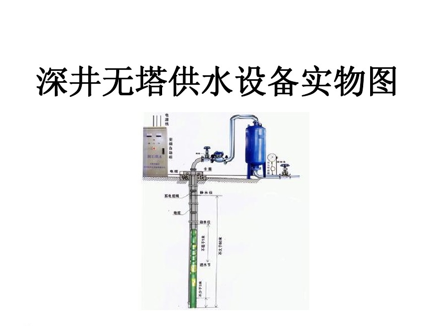 包头高新区井泵无塔式供水设备